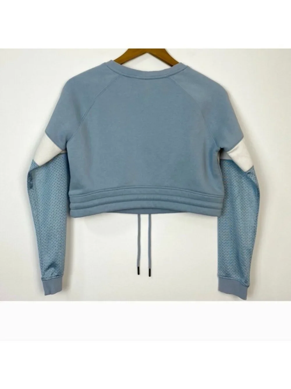 Alphalete Branded Crop Sweatshirt with tie